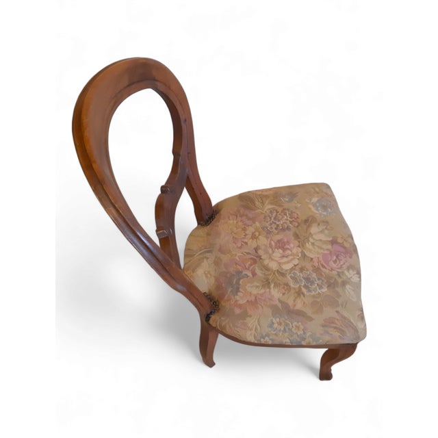 Louis Philippe Chairs in Walnut, 1920s, Set of 2 For Sale - Image 12 of 18