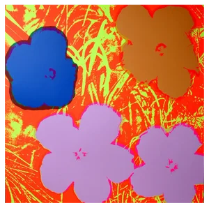 Sunday B. Morning after Andy Warhol, Flowers 11.69, Silkscreen Print