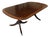 Vintage Henkel Harris 2207 Mahogany Double Pedestal Dining Table For Sale
