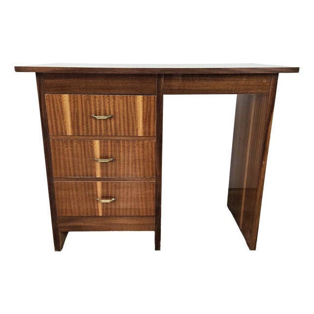 Vintage Italian Desk with Drawers, 1960 For Sale