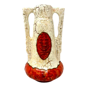 1920s Czech Art Deco "Alienware" Vase by Ditmar Urbach