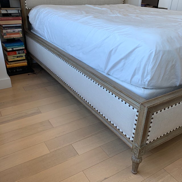 Restoration Hardware Maison Panel Fabric Bed Chairish