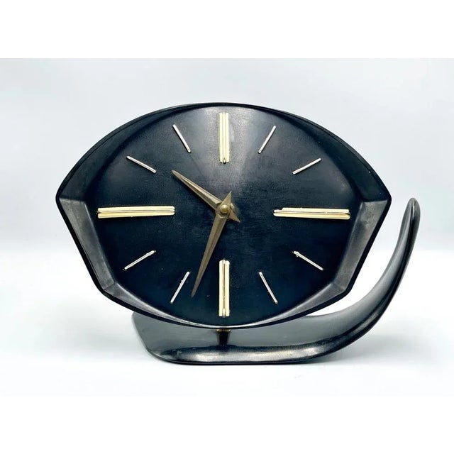 Space Age Bakelite Clock from Prim, 1950s For Sale - Image 9 of 9