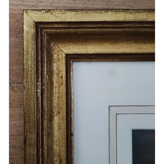 Paper Frédéric Dufaux, Barque dans le lac par temps de bise, Genève, Watercolor on Paper, Framed For Sale - Image 7 of 10