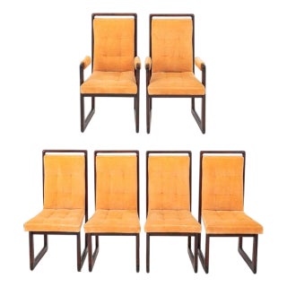 Vladimir Kagan Nobadeer Dining Chairs, 6 For Sale