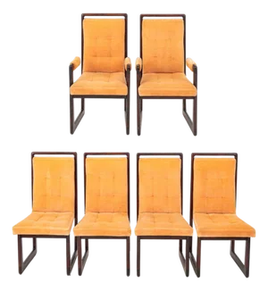 Vladimir Kagan Nobadeer Dining Chairs, 6