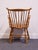 Pennsylvania House Solid Hard Rock Maple Colonial Early American Fiddleback Duxbury Windsor Dining Arm Chair 1059-110a For Sale In Kansas City - Image 6 of 12
