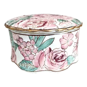 Vintage Toyo Powder Box /Jewelry Box Exclusively for T.Eaton Co
