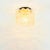 1960s Mid-Century Modern Amber Bubble Glass Ceiling Lights by Helena Tynell for Limburg, Germany, 1960s, Set of 2 For Sale - Image 5 of 9