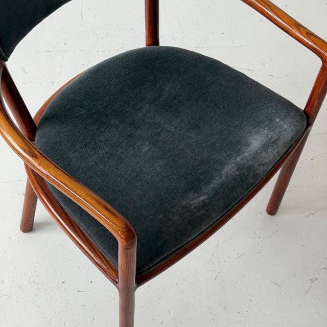 1980s Bentwood Side Chairs by Ward Bennett for Brickell Associates For Sale - Image 5 of 9