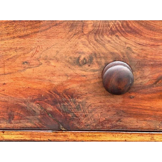 Federal Solid Walnut and Mahogany Tall Chest, 19th Century For Sale - Image 11 of 11