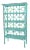 Sobe Etagere - Turquoise For Sale