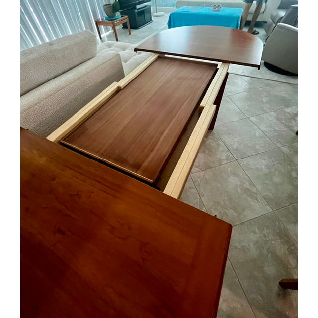 1990s Skovby Danish Modern Teak Dining Table and Chairs, 5 Pieces For Sale - Image 9 of 18