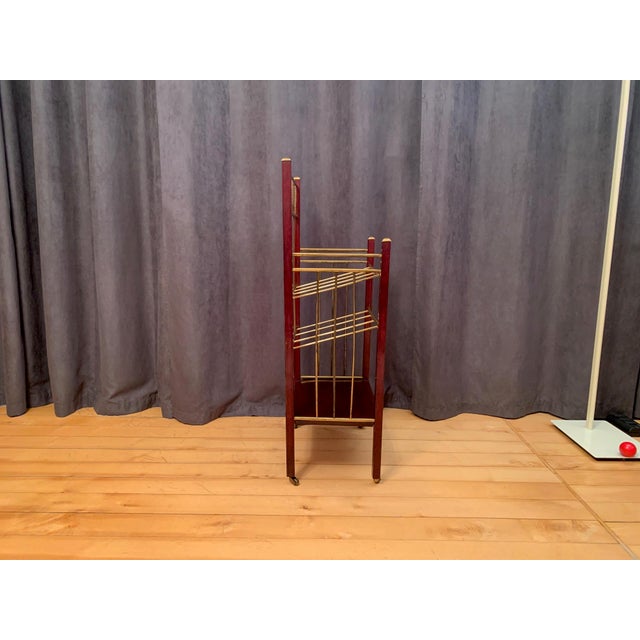 Viennese Bookshelf in the style of Koloman Moser, Austria, 1900s For Sale - Image 5 of 13