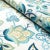 Not Yet Made - Made To Order Sample - Schumacher Alexandra Vine Linen Fabric in Navy & Leaf For Sale - Image 5 of 6