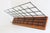 Pilastro Dutch Coat Rack in Teak and Metal by Tjerk Reijenga for Pilastro, 1950 For Sale - Image 4 of 8