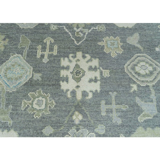 Early 21st Century Turkish Oushak Rug 9'2" x 12'3" #19208 For Sale - Image 5 of 8