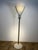 Italian floor lamp signed Barovier & Toso, Murano, original label preserved (Barovier & Toso diamond logo + certification...