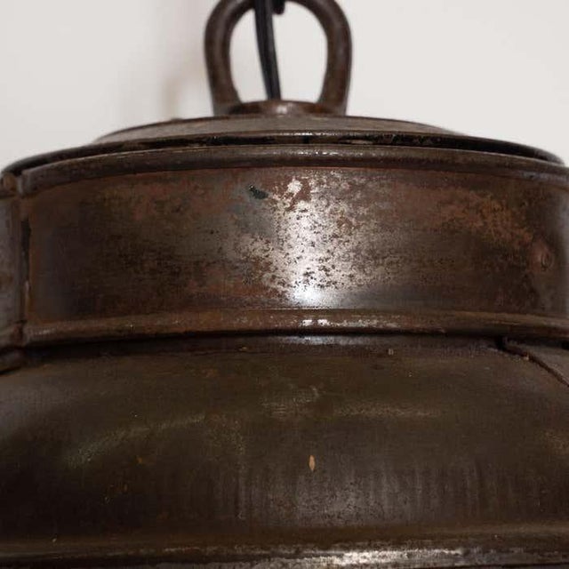 Vintage Retrofitted Kerosene Lantern For Sale - Image 12 of 12