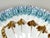 Ceramic Antique Longchamp Majolica Asparagus Plate: French Barbotine Shell Motif For Sale - Image 7 of 15