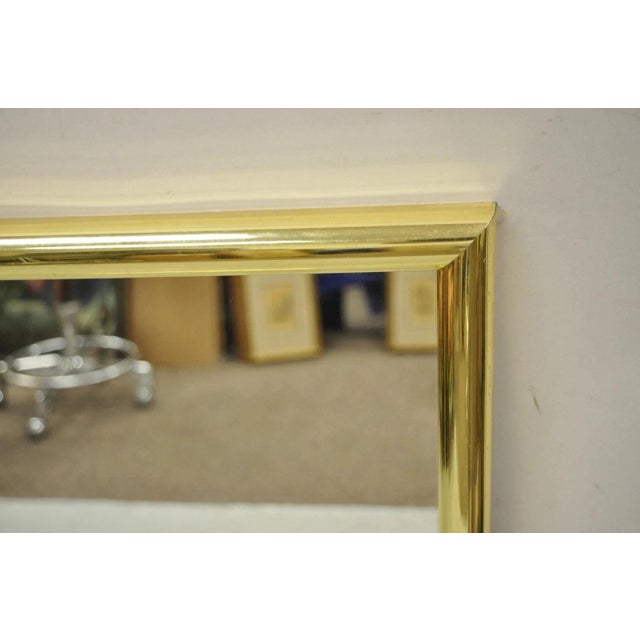 Vintage Art Deco Style 38" Square Art Wall Mirror With Vogue Woman in Hat For Sale In Philadelphia - Image 6 of 11