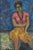Oil on wooden panel realized by sirio pellegrini in 1968. Includes a wooden frame realized by the artist. Cm. 73x46.5....