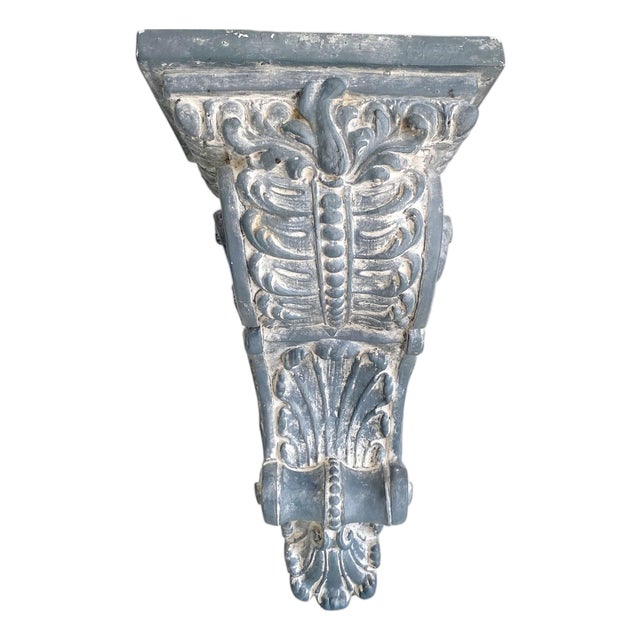 1990s Acanthus Leaf Extra Large Wall Hanging Corbel For Sale