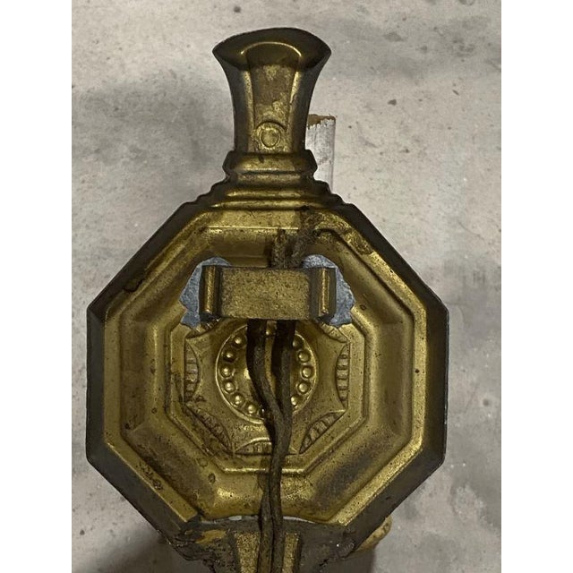 18th Century Antique Neoclasdical Style Wall Sconce for Repair For Sale - Image 5 of 7