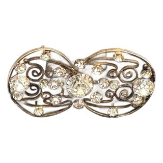 Early 20th Century Czech Rhinestone Choker For Sale