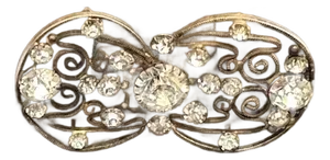 Early 20th Century Czech Rhinestone Choker
