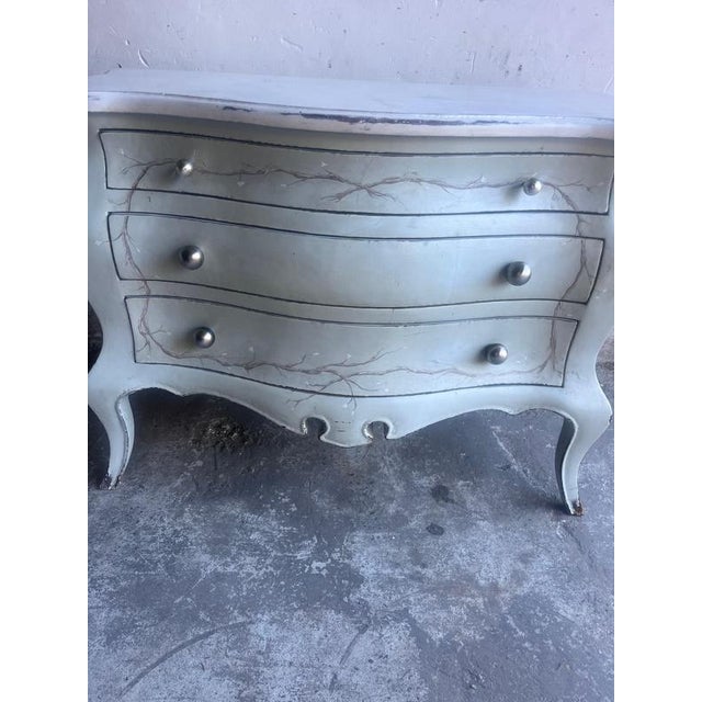 Hand-Painted Rococo Chest of Drawers For Sale - Image 5 of 8