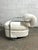 1960s Pair of Exceptional Mid Century Modern Chrome Milo Baughman for Thayer Coggin Swivel Lounge Chairs Newly Upholstered in Shearling Boucle For Sale In New York - Image 6 of 12