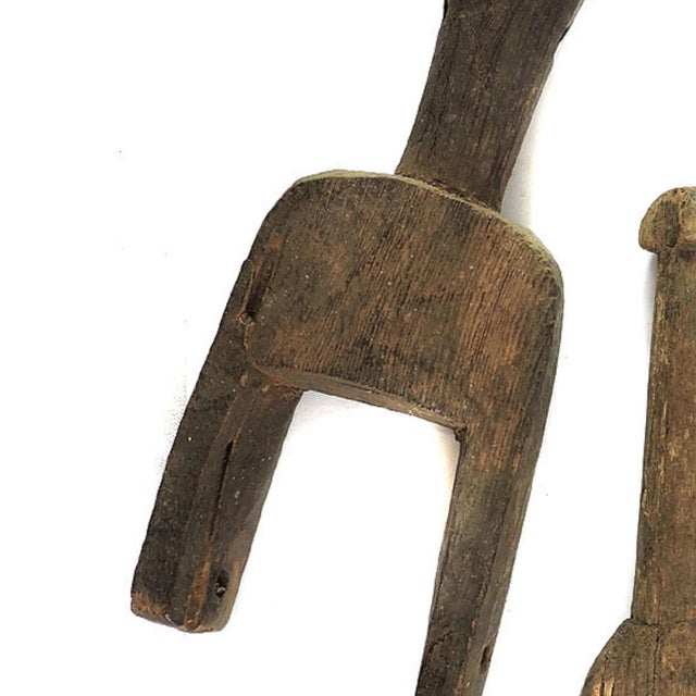 Early 20th Century 3 Guro or Dan Heddle Pulleys Côte d'Ivoire For Sale - Image 4 of 7