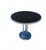 Chrome 1930s Art Deco Machine Age Chrome Accent Center Side Table Wolfgang Hoffmann for Howell Streamline Restored For Sale - Image 8 of 12