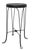 Vintage Counter Height Ice Cream Parlor Style Wrought Iron Stool For Sale In New York - Image 6 of 8
