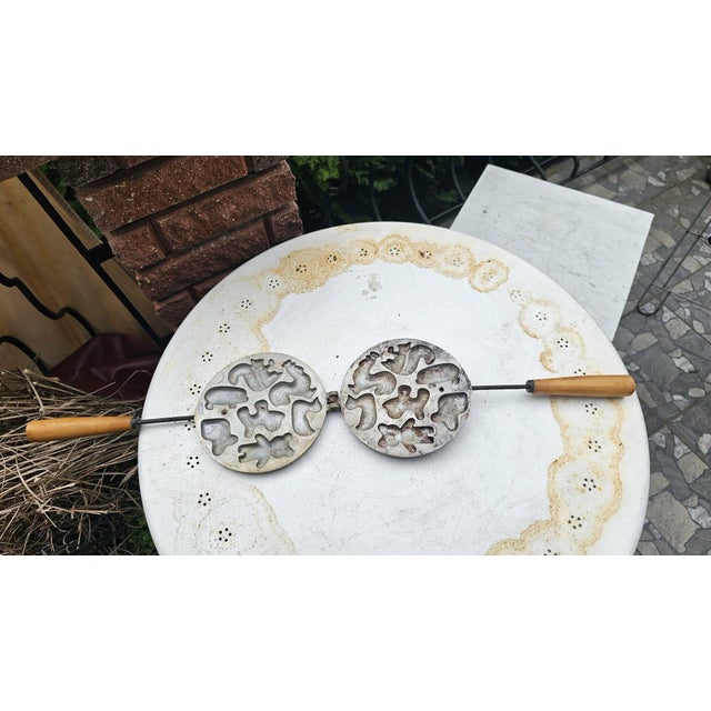 Wood Cookie Baking Tin, Druskininkai, 1950s For Sale - Image 7 of 7
