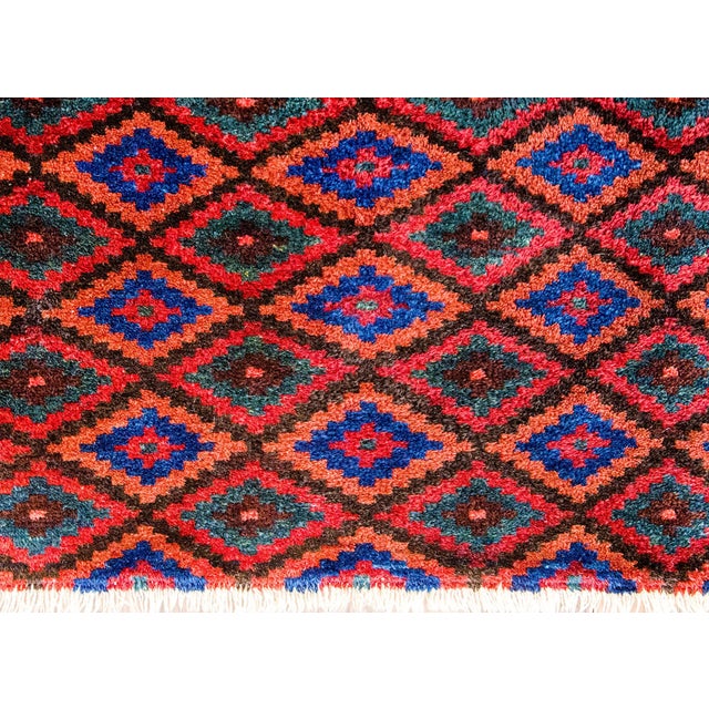 Tribal Early 20th Century Persian Baluch Rug For Sale - Image 3 of 14
