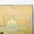 Yellow French Vintage Robert Mahias Painting, Versailles at Sunset For Sale - Image 8 of 10