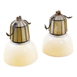 Vintage Style Ceiling Lamps, Set of 2 For Sale