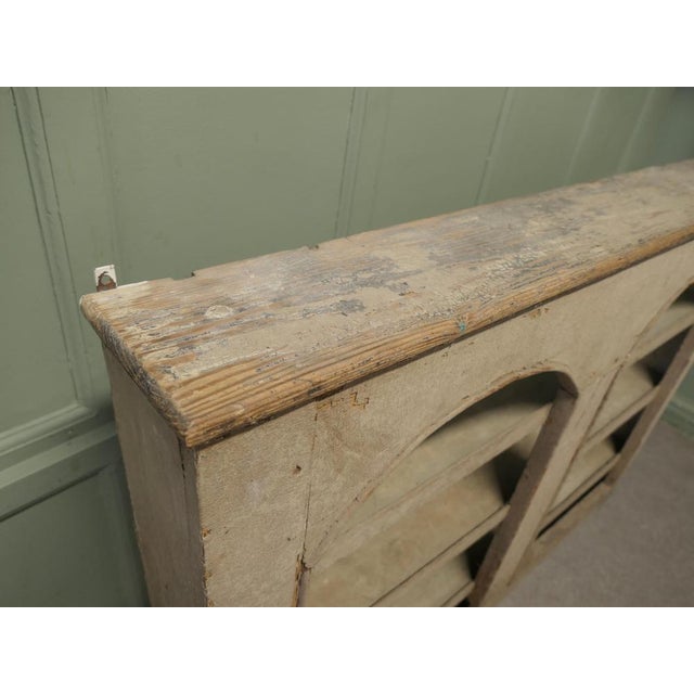 Wood Antique French Pine Shelved Alcove Cupboard, 1850 For Sale - Image 7 of 9