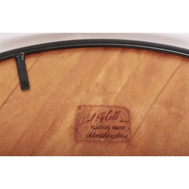 Tan Original Paul McCobb Planner Group Birch & Iron Coffee Table For Sale - Image 8 of 11
