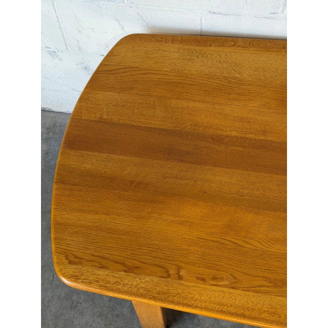 Wood Oak Coffee Table Mid-Centuryl Modern Mid-Century Modern 1970s For Sale - Image 7 of 11