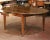Wood 19th Century French Louis Philippe Chestnut and Oak Oval Farmhouse Dining Table For Sale - Image 7 of 11
