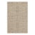 Knossos Hand-Tufted Maze Rug, Wheat Tan, 4x6 For Sale