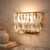 Metal German Crystal Prism Wall Sconce in the style of Palwa, 1970s For Sale - Image 7 of 7