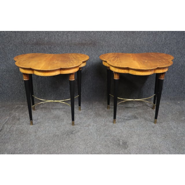 Tommi Parzinger for Charak Cocktail Tables/Pair For Sale - Image 12 of 12