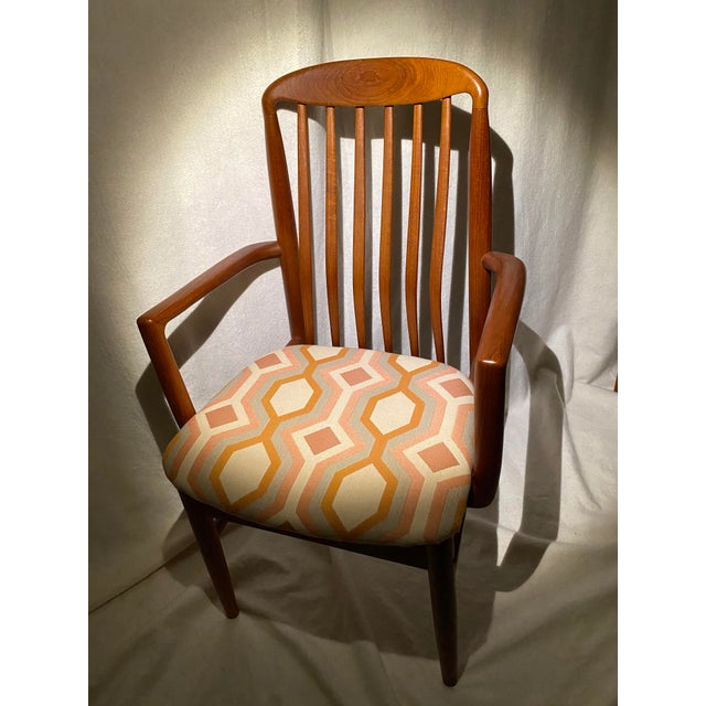 Benny Linden Teak Bl10 Attributed Dining Chairs - A Pair For Sale In Charlotte - Image 6 of 13