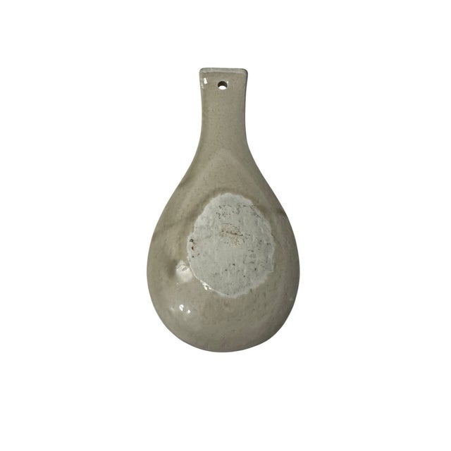 Vintage Hand Painted Turkey Spoon Rest Ceramic Farmhouse Kitchen Thanksgiving For Sale - Image 4 of 4