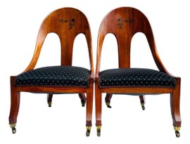 Example of Baker Furniture Company Accent Chairs