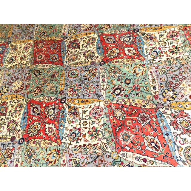 Antique Northwest Persian Tabriz Rug. 9'10"x 10'10" For Sale - Image 12 of 18